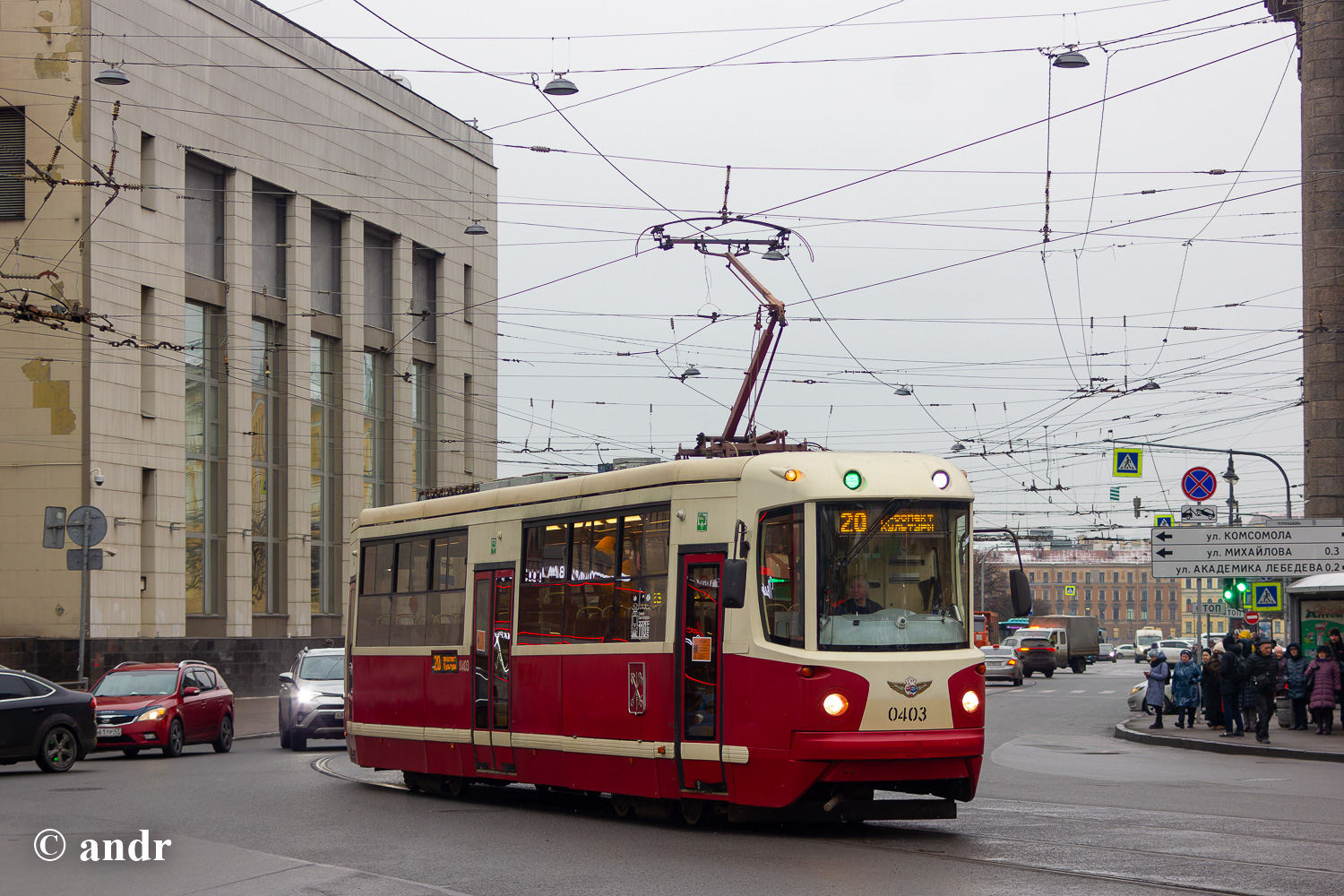 Санкт-Петербург, ЛМ-68М2 (мод. СПб ГЭТ) № 0403