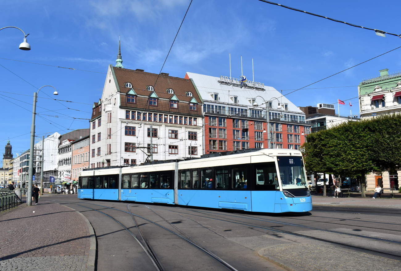 Göteborg, Alstom M33A Flexity Göteborg # 529