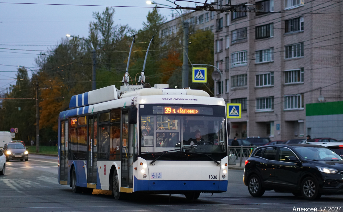 Санкт-Петербург, Тролза-5265.00 «Мегаполис» № 1338