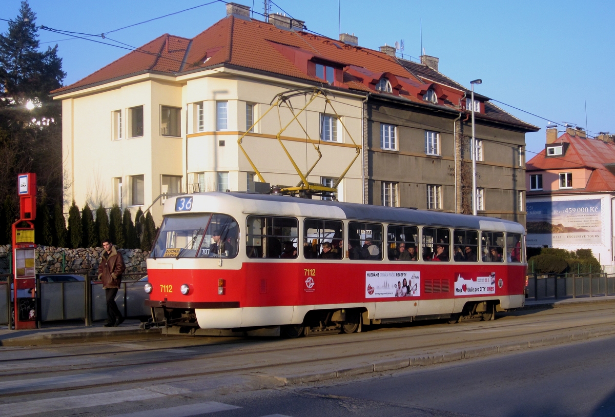 Praha, Tatra T3SUCS # 7112
