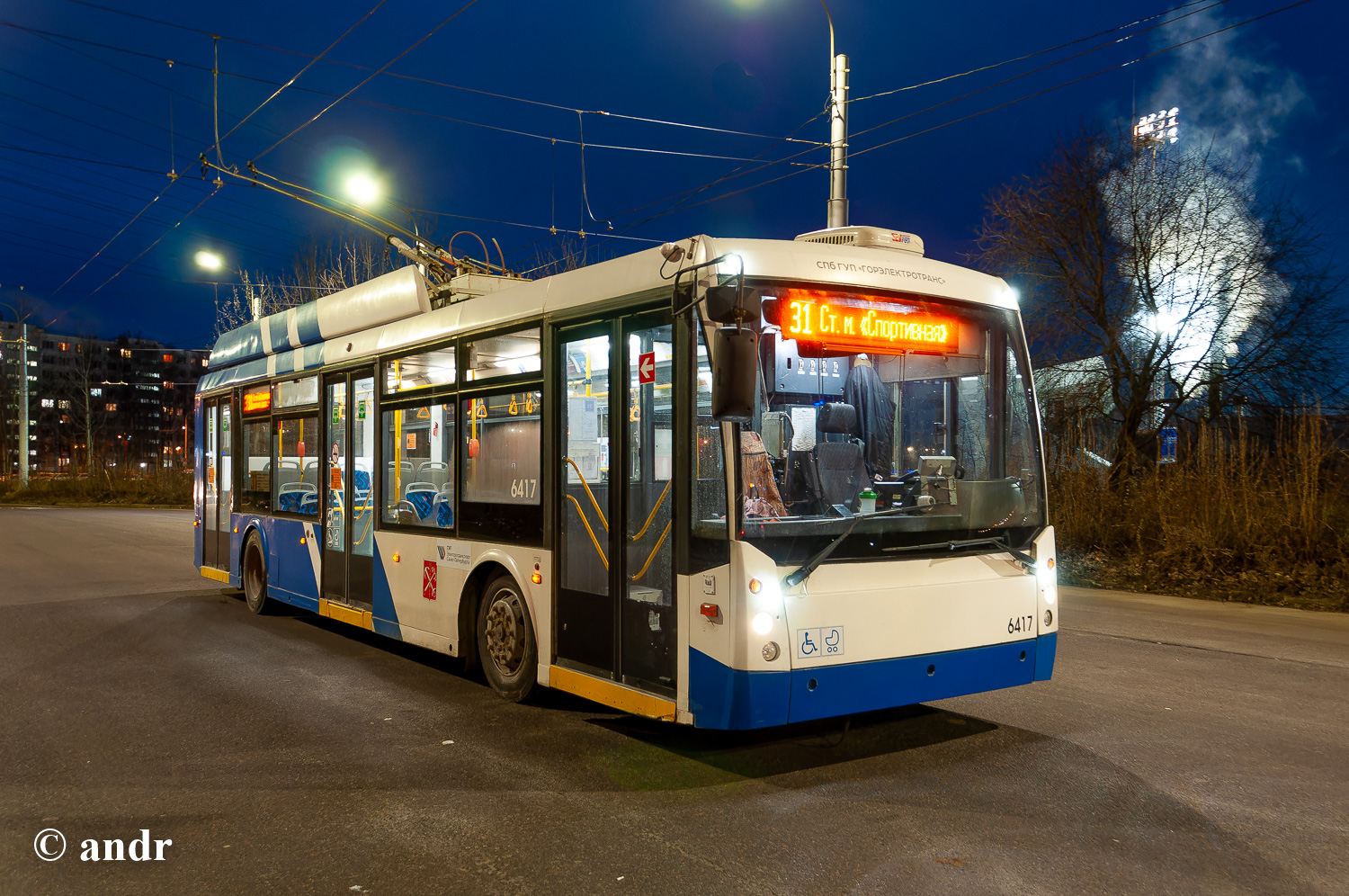 Санкт-Петербург, Тролза-5265.00 «Мегаполис» № 6417