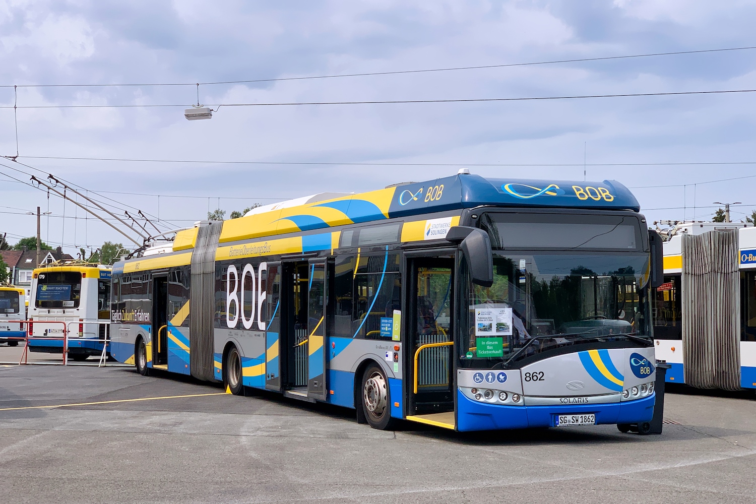 Золинген, Solaris Trollino III 18,75 Kiepe № 862