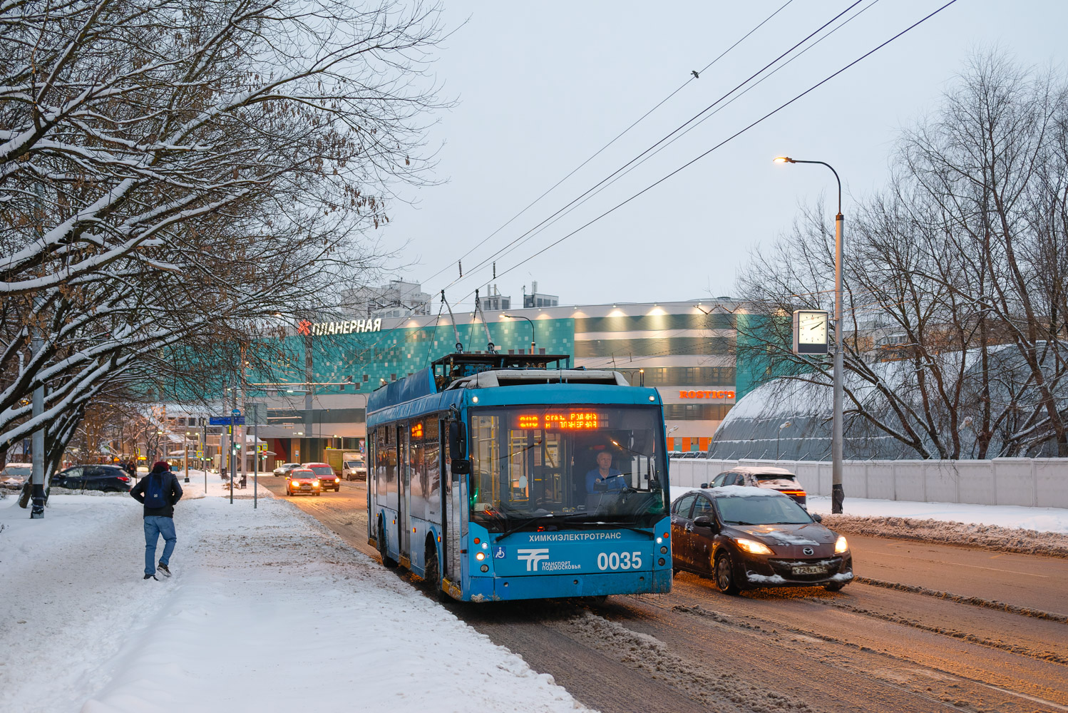 Химки, Тролза-5265.00 «Мегаполис» № 0035