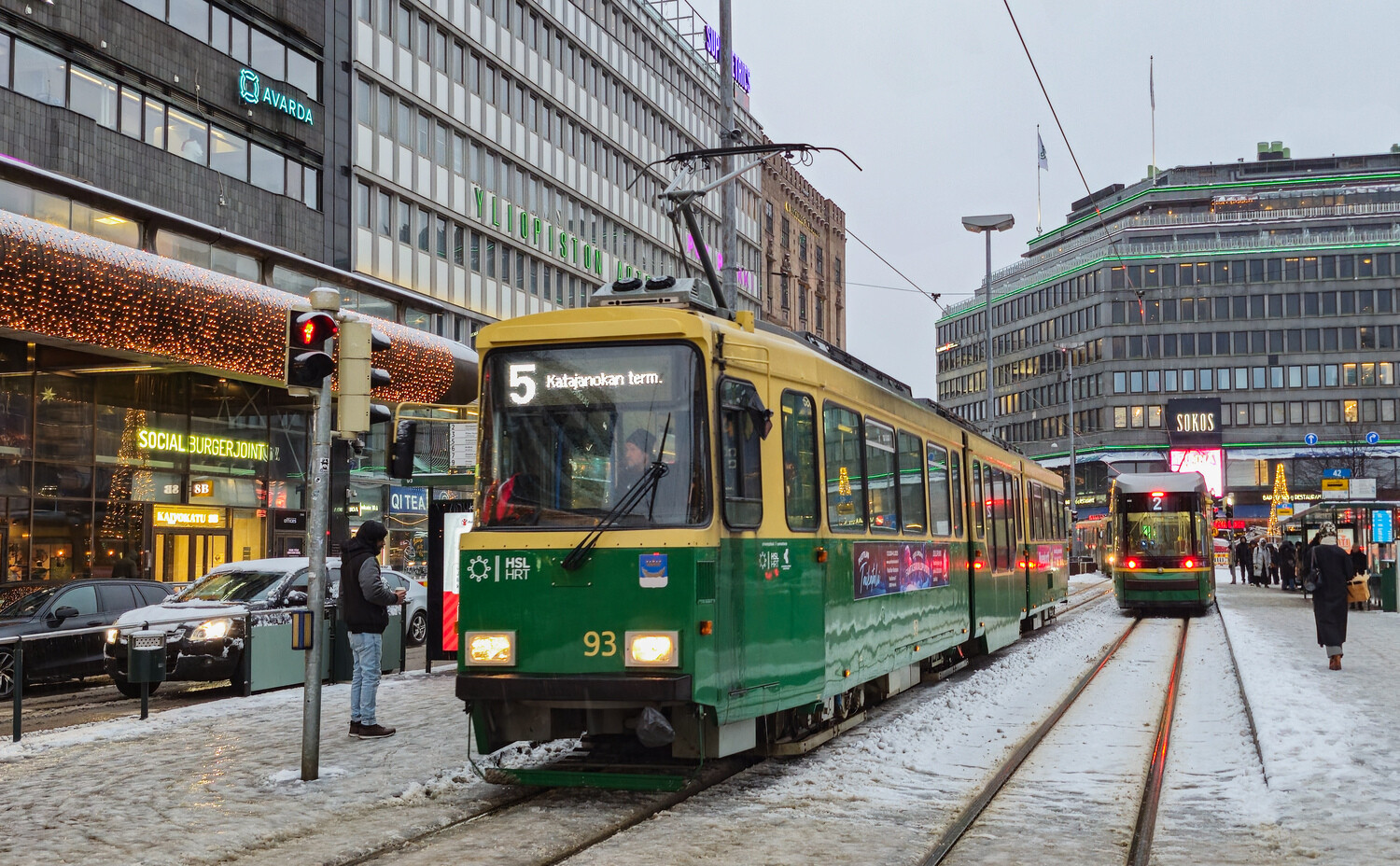 Хельсинки — Эспоо, Valmet MLNRV2 № 93