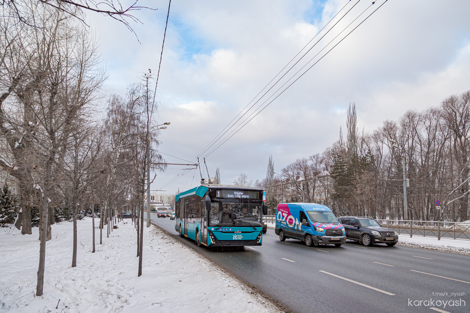 Казань, МАЗ-303Т22 № 1014