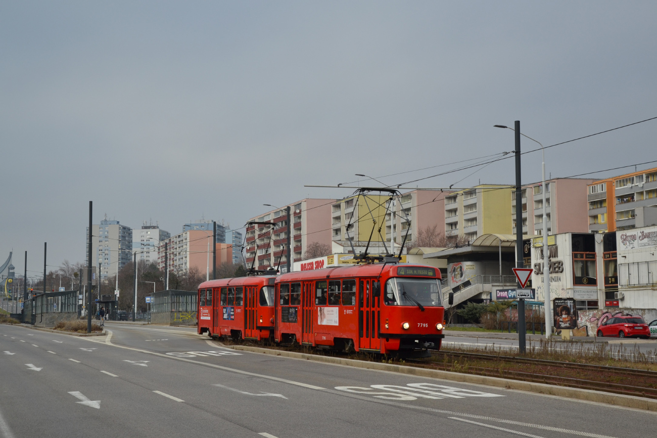 Братислава, Tatra T3P № 7795