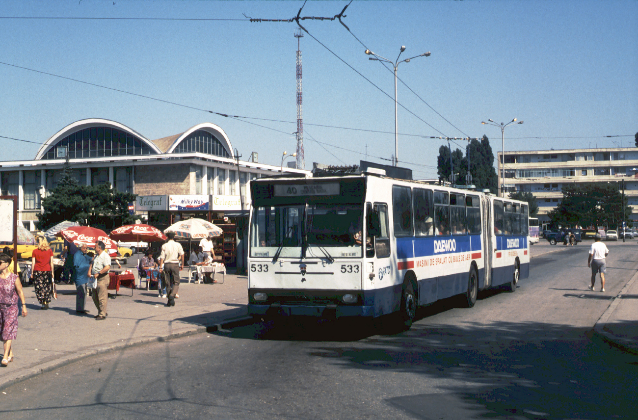 Констанца & береговая линия, DAC 117E № 533; Констанца & береговая линия — Троллейбусные линии и инфраструктура