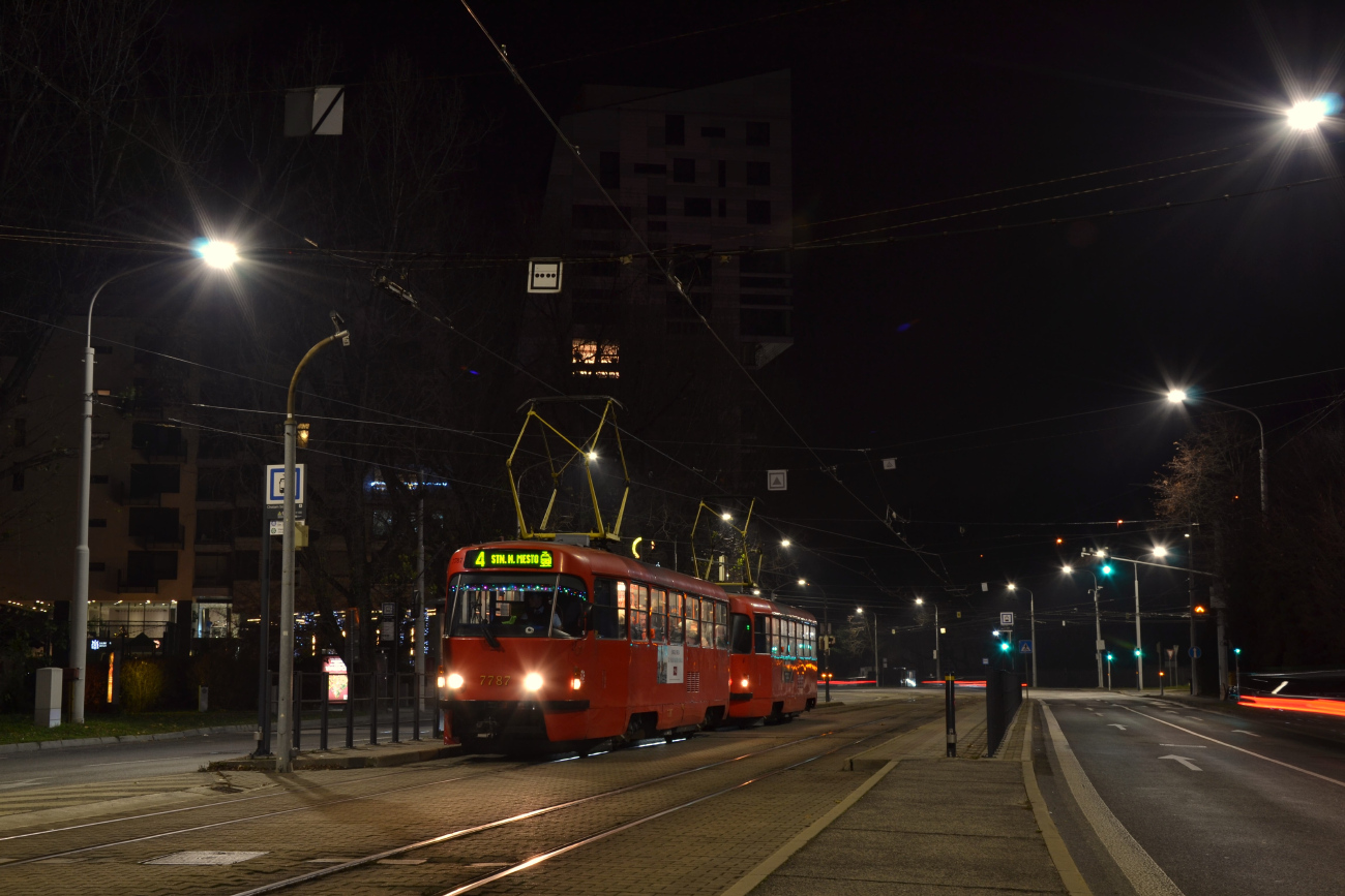 Братислава, Tatra T3P № 7787