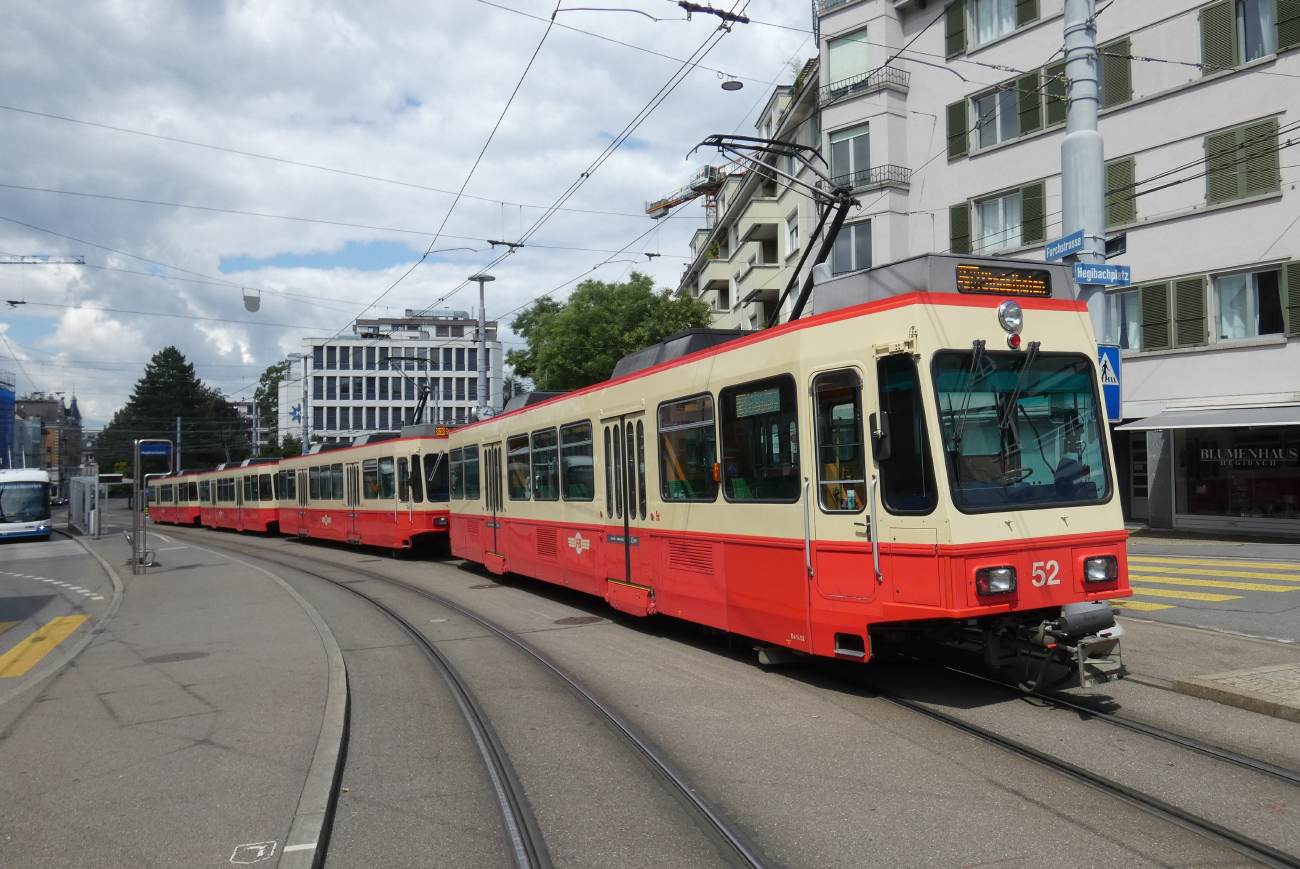 Цюрих, SWP/SIG/ABB Be 4/4 № 52
