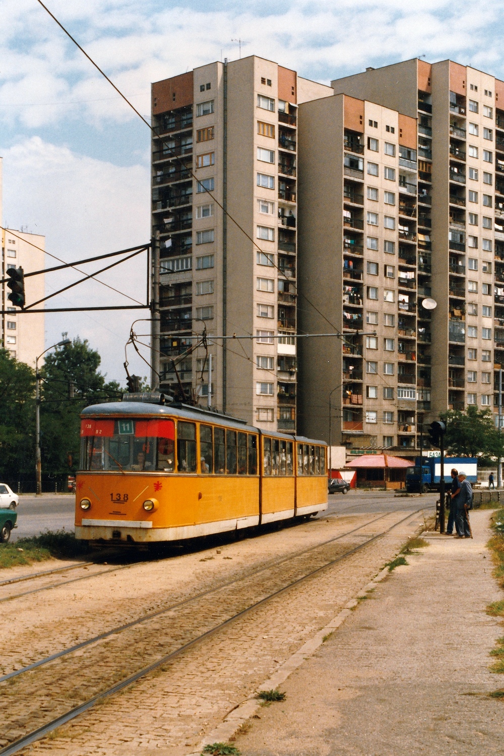 София, Т8M-730 (София 70) № 138; София — Исторически снимки — Трамвайни мотриси (1990–2010)