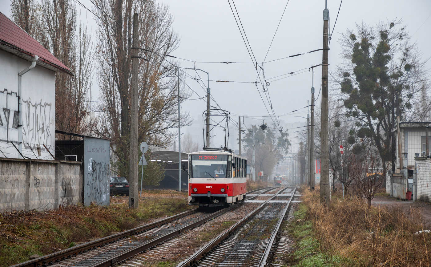 Киев, Tatra T6B5SU № 009
