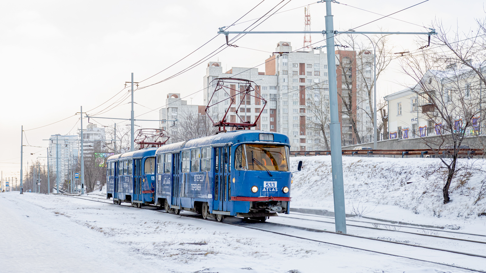 Екатеринбург, Tatra T3SU № 533