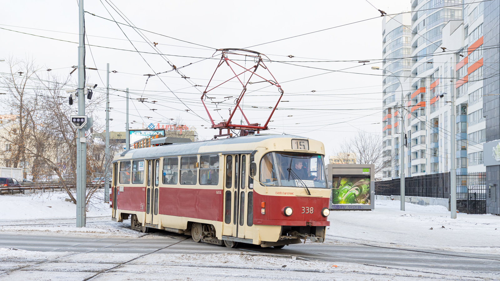 Jekaterinburga, Tatra T3SU № 338