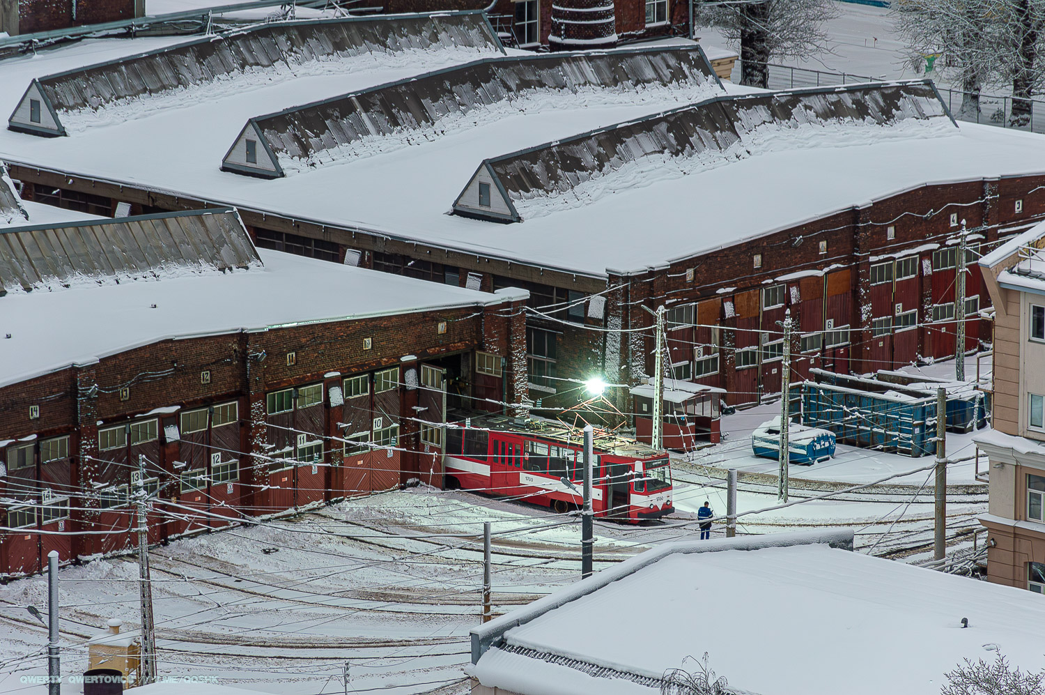 Saint-Petersburg — Tramway depot # 1 Saint-Petersburg — Tramway depot # 1