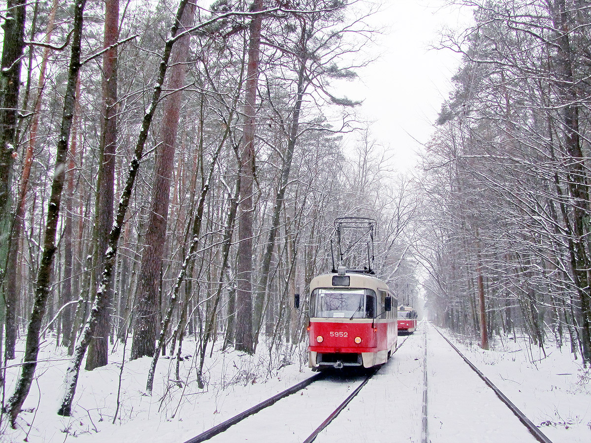 Киев, Tatra T3SU № 5952