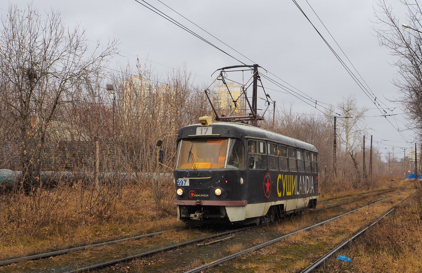 Екатеринбург, Tatra T3SU № 597