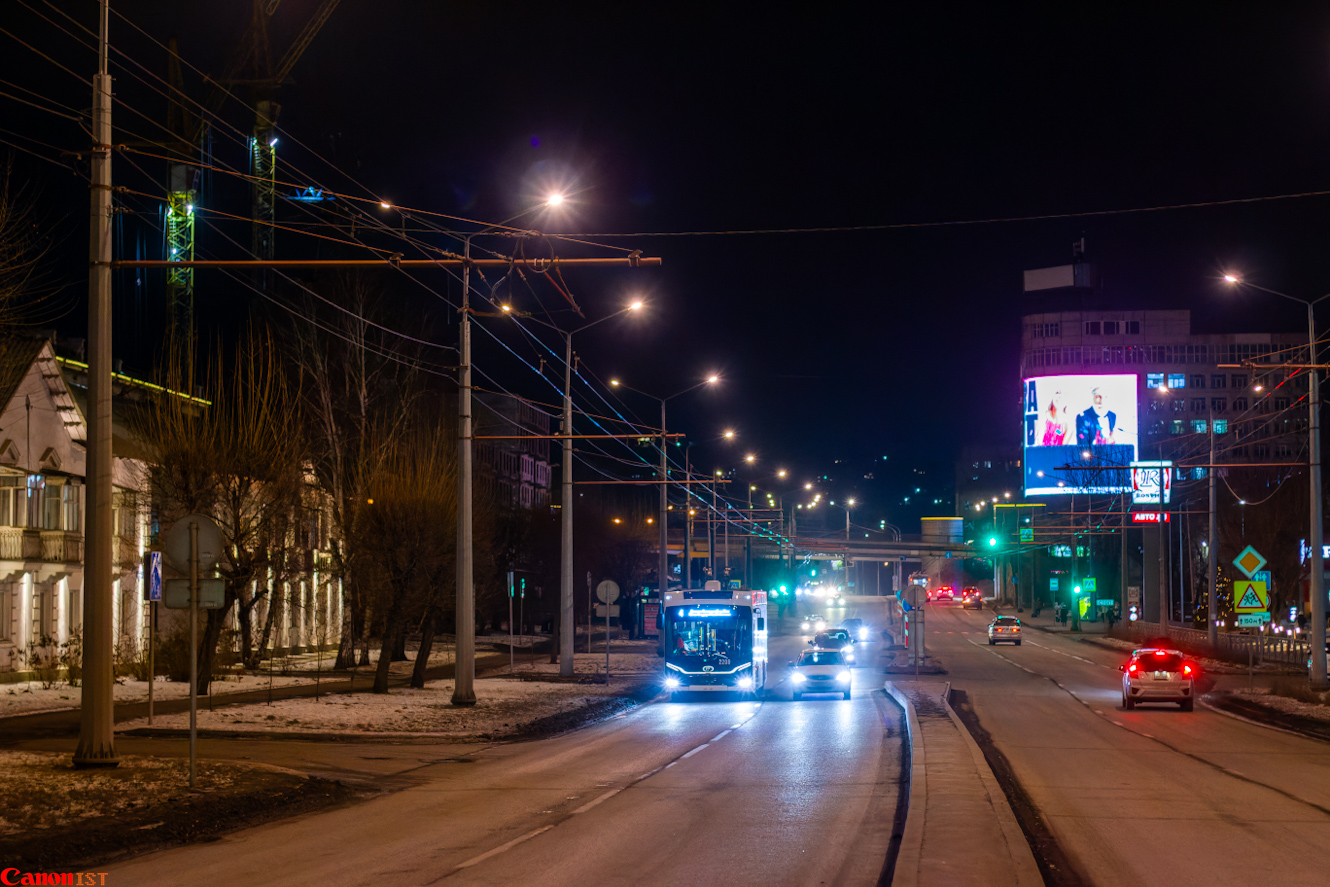 Krasnojarsk — Trolleybus Lines and Infrastructure
