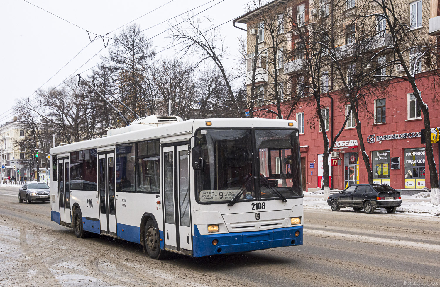 Уфа, НефАЗ-БТЗ 52765А № 2108