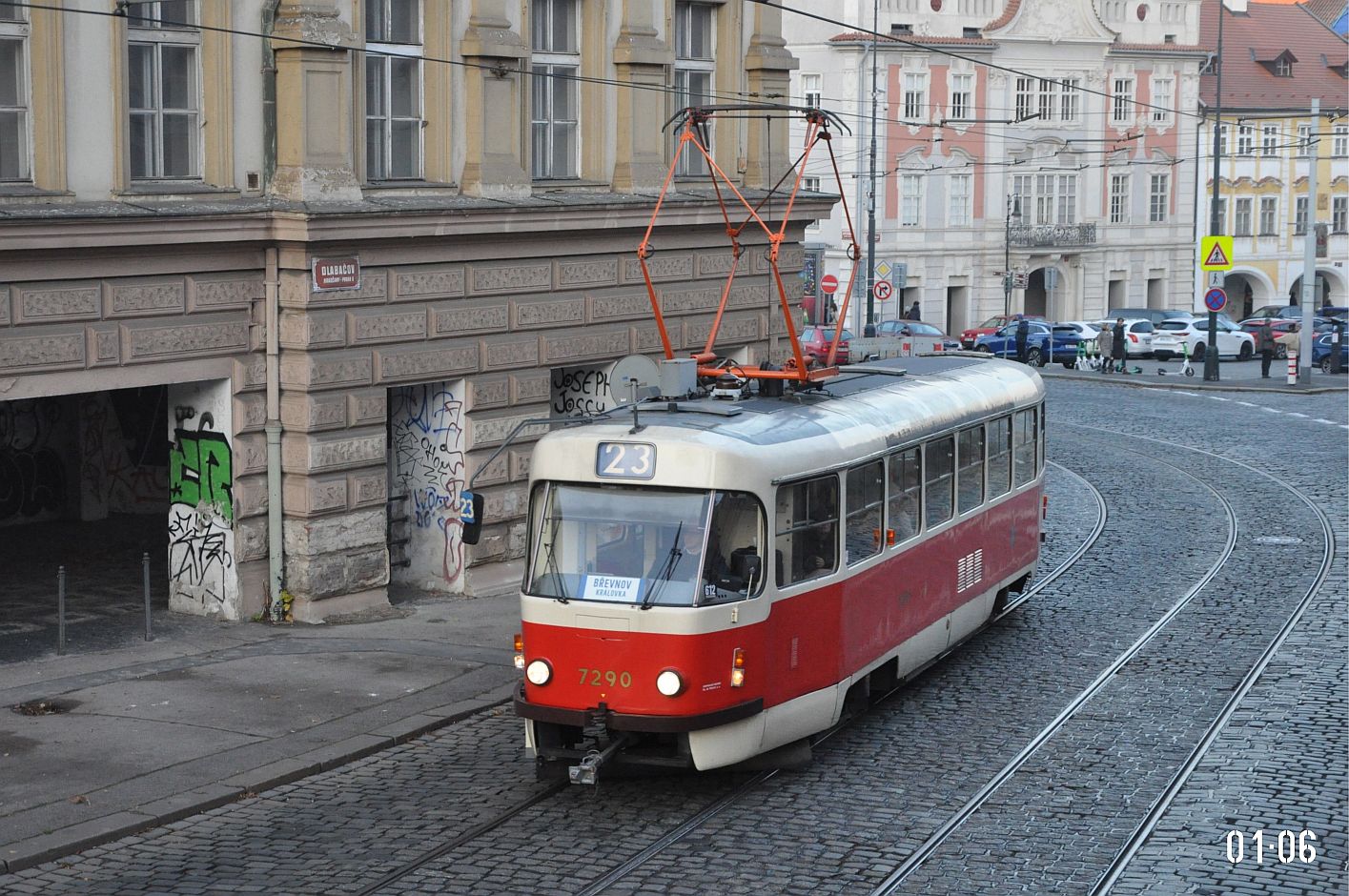 Прага, Tatra T3SUCS № 7290