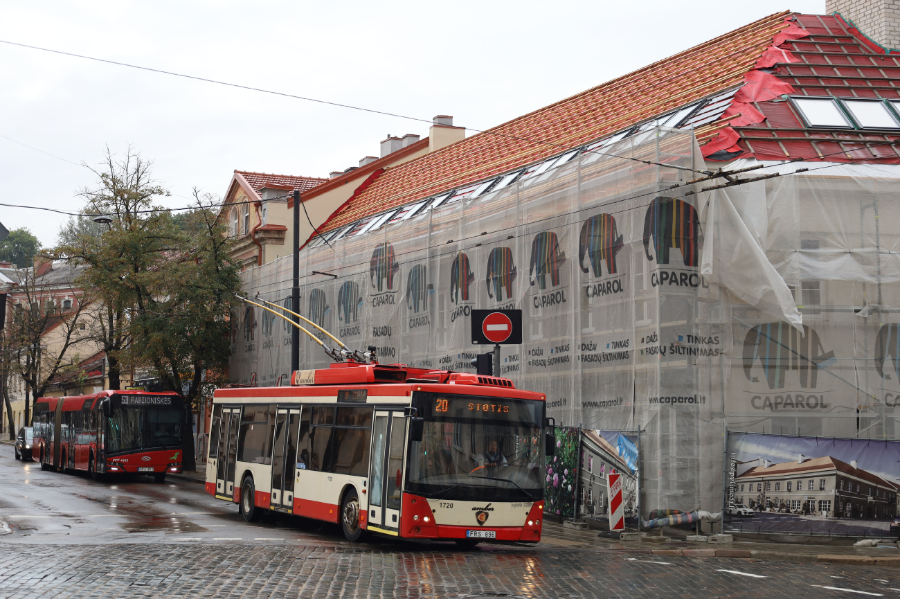 Вильнюс, МАЗ-ЭТОН Т203 Amber № 1720