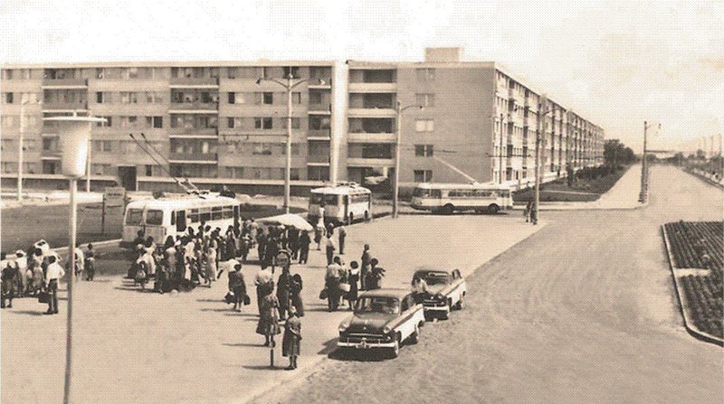 Констанца & береговая линия — Старые фотографии; Констанца & береговая линия — Троллейбусные линии и инфраструктура