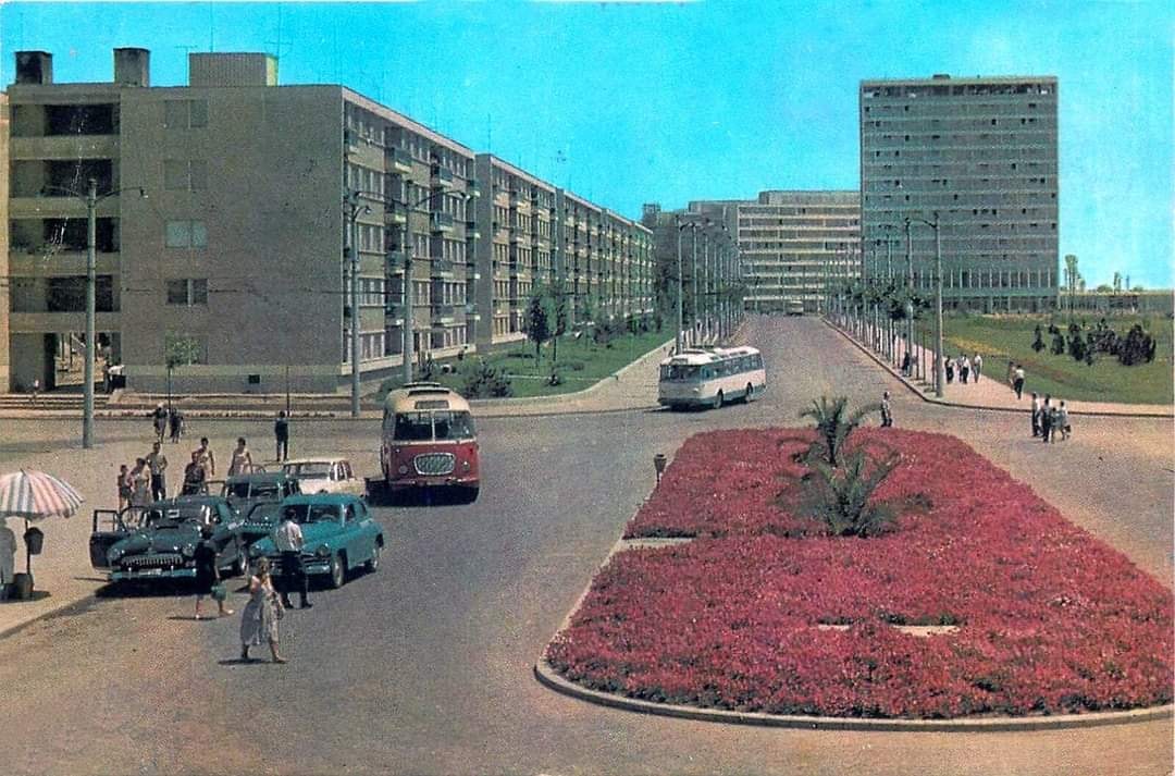 Констанца & береговая линия — Старые фотографии; Констанца & береговая линия — Троллейбусные линии и инфраструктура