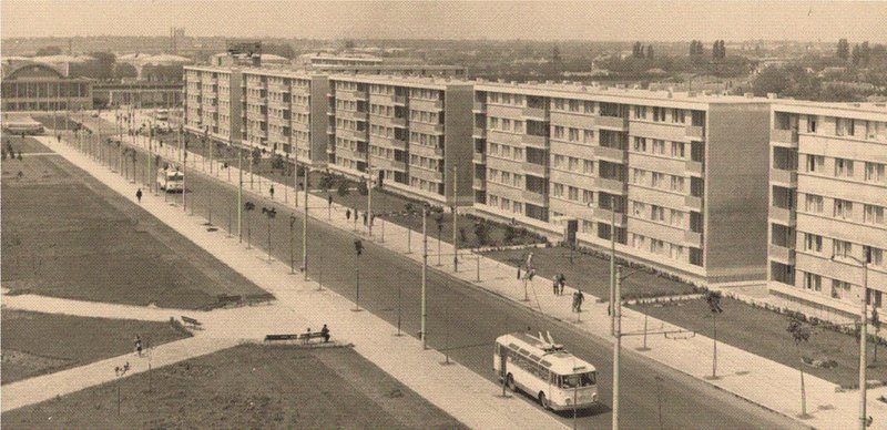 Констанца & береговая линия — Старые фотографии; Констанца & береговая линия — Троллейбусные линии и инфраструктура