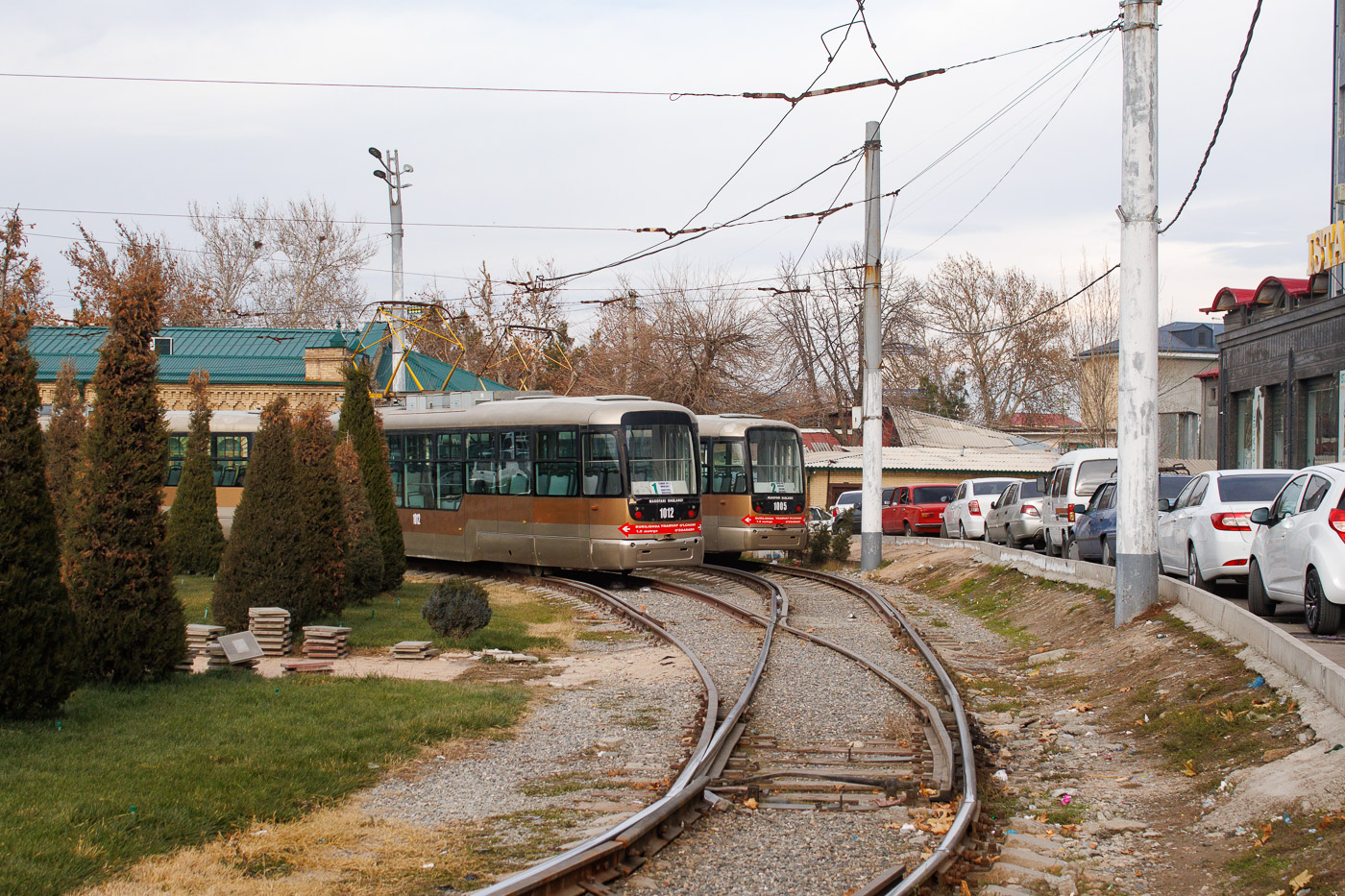 Самарканд — Трамвайная сеть и инфраструктура
