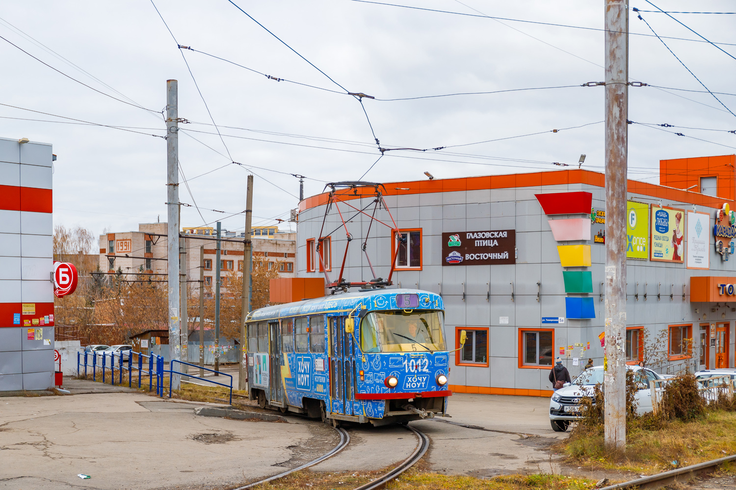 Iževskas, Tatra T3SU mod. Izhevsk nr. 1012