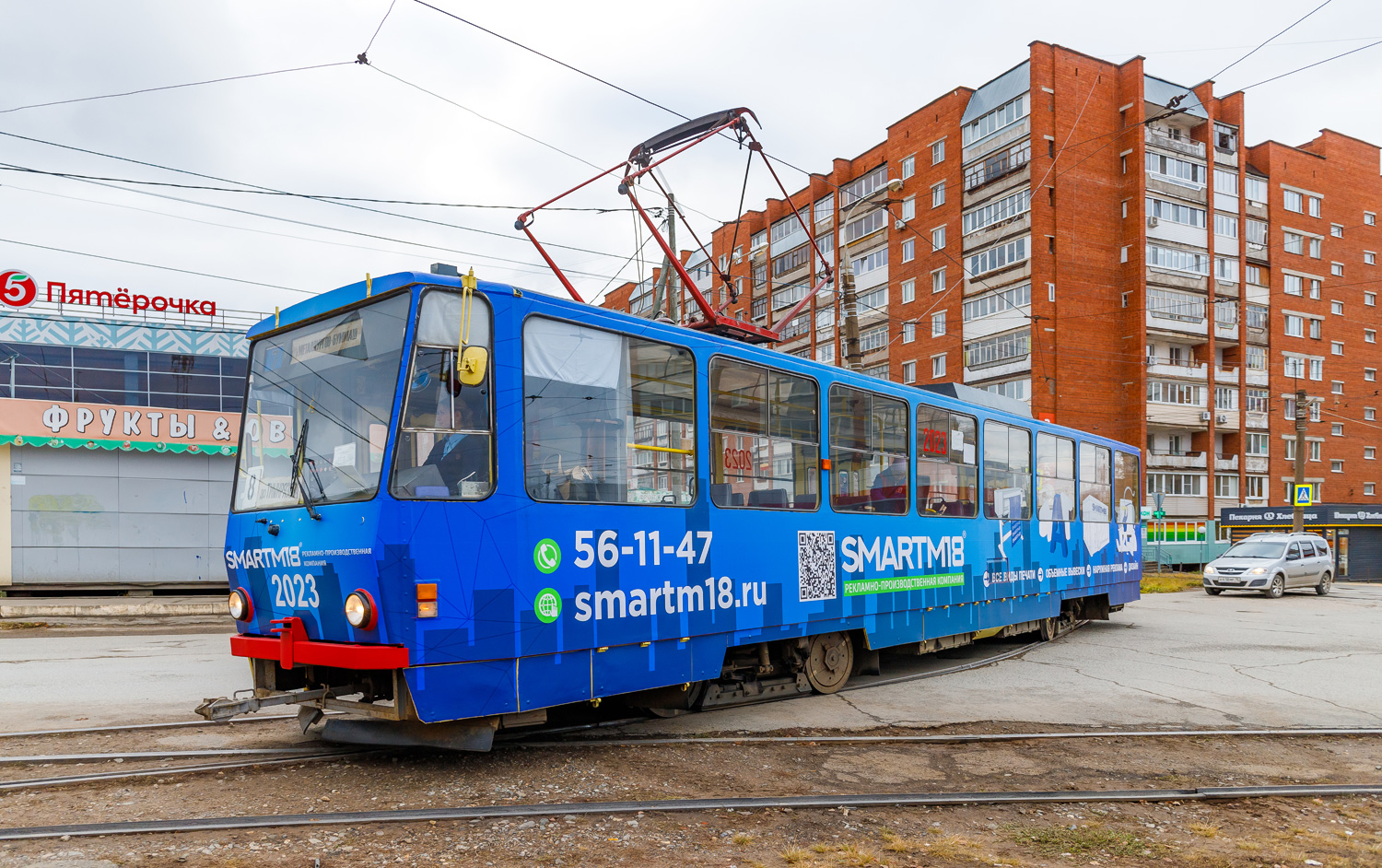 Іжэўск, Tatra T6B5SU № 2023