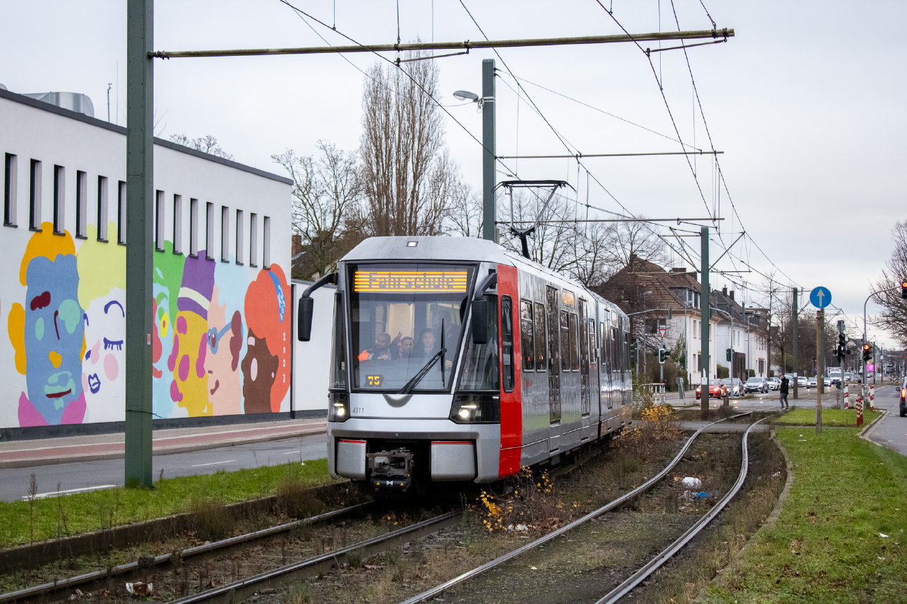 Дюссельдорф, Bombardier Flexity HF6 № 4311