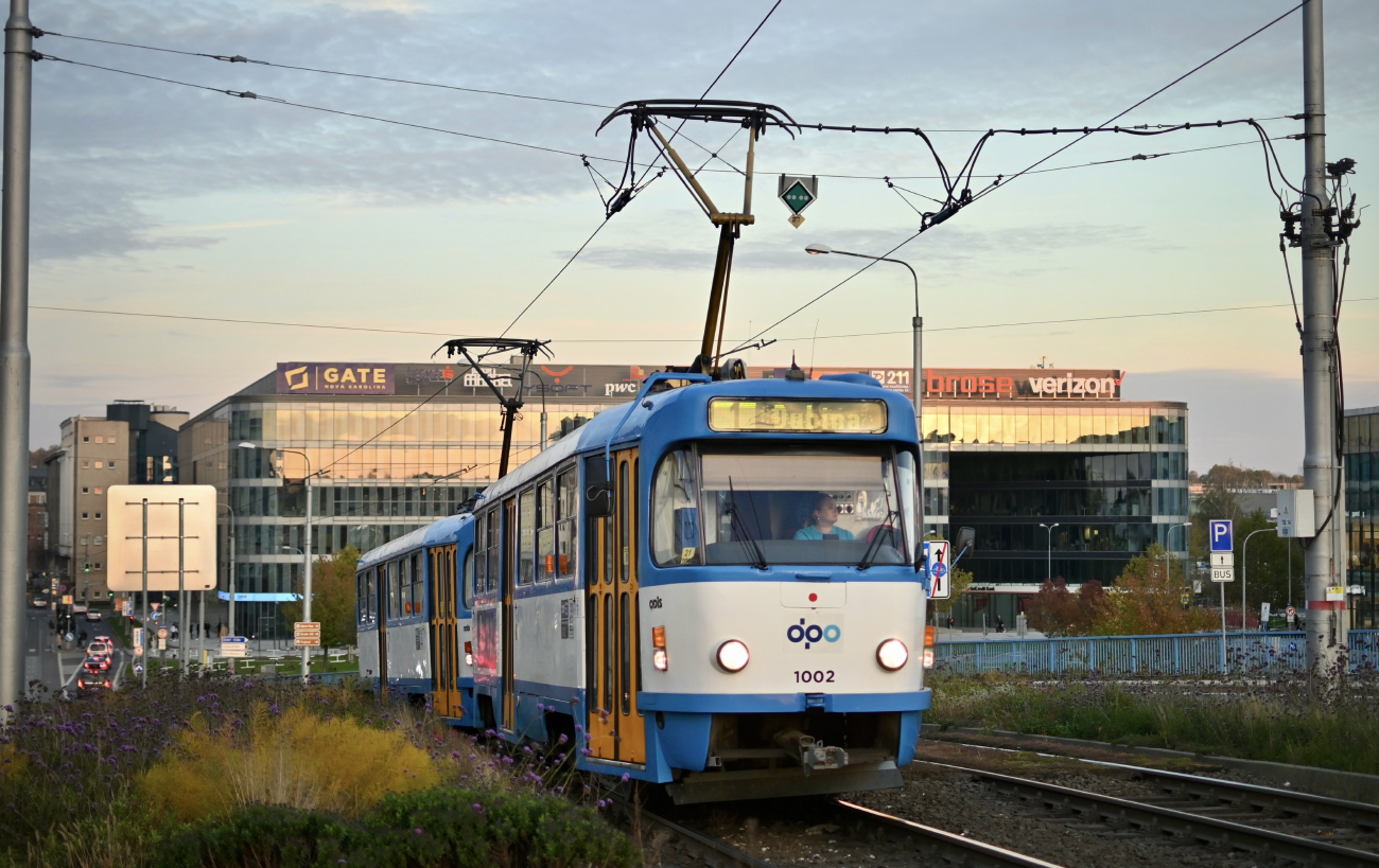 Острава, Tatra T3R.P № 960; Острава, Tatra T3R.P № 1002