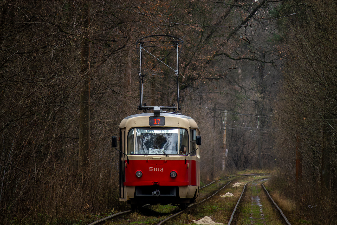 Київ, Tatra T3SU № 5818