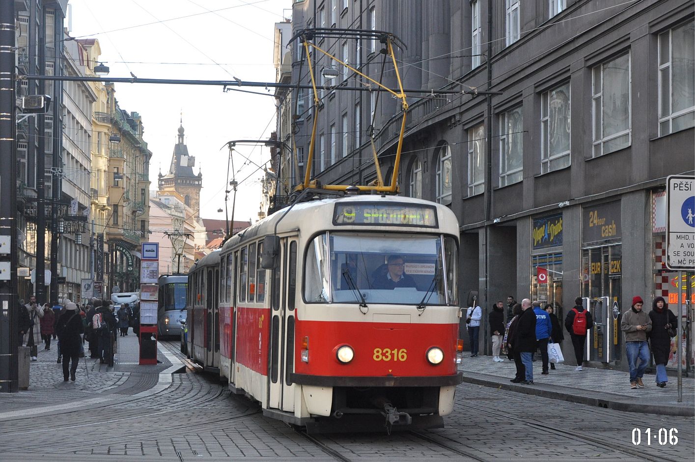 Prague, Tatra T3R.P # 8316 Prague, Tatra T3R.P # 8316