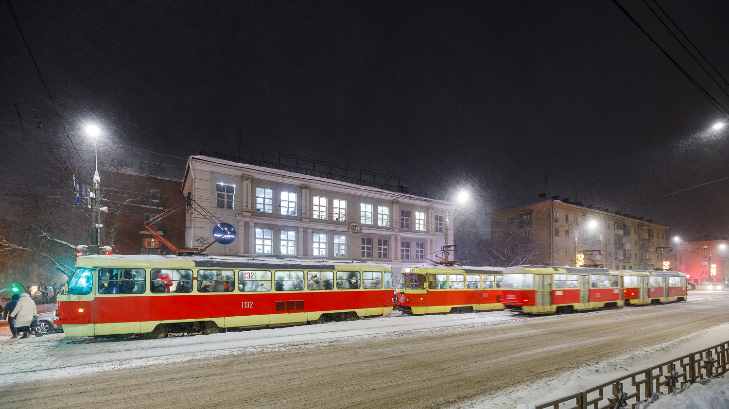 Izsevszk, Tatra T3SU (2-door) — 1132