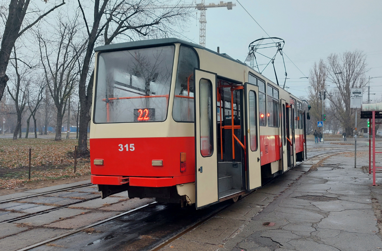 Киев, Tatra T6A5 № 315