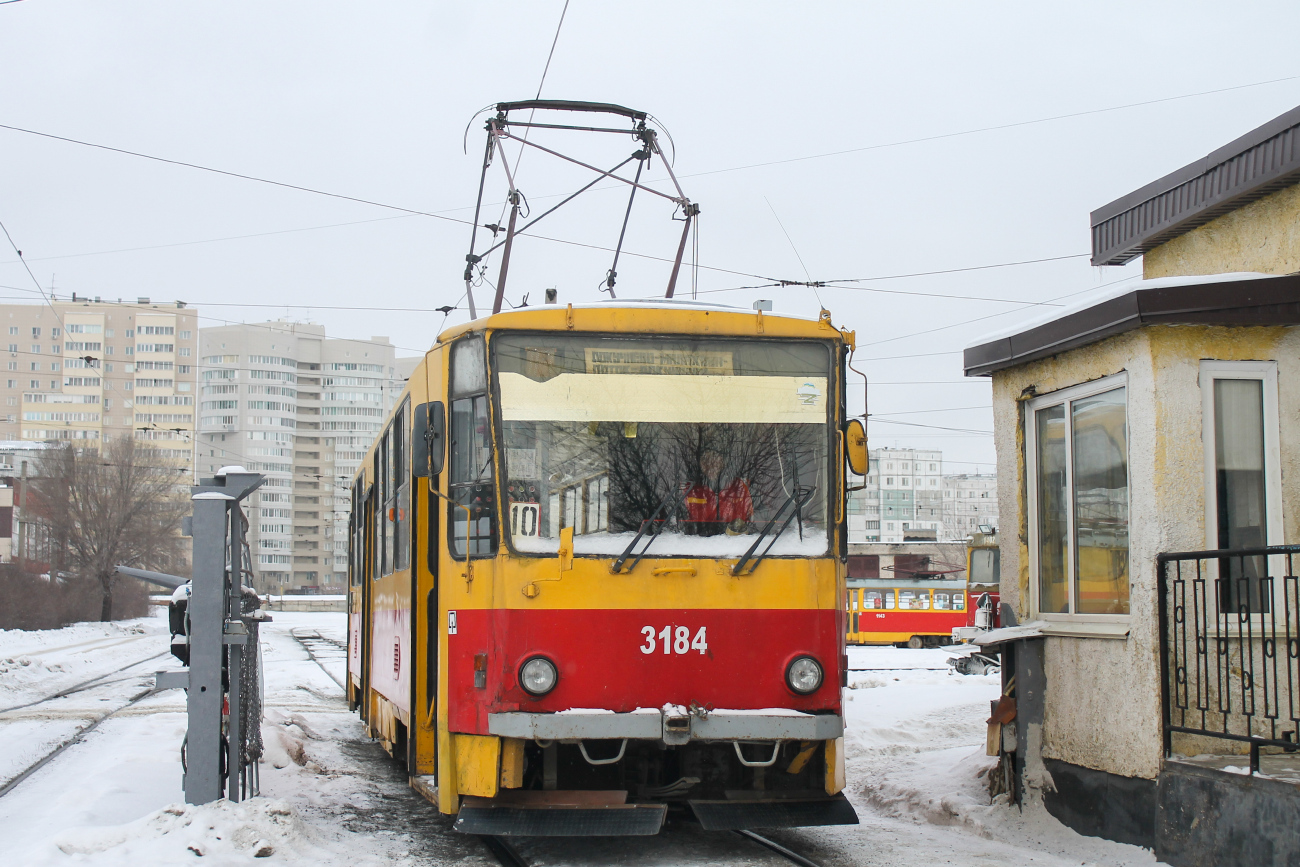 Барнаул, Tatra T6B5SU № 3184