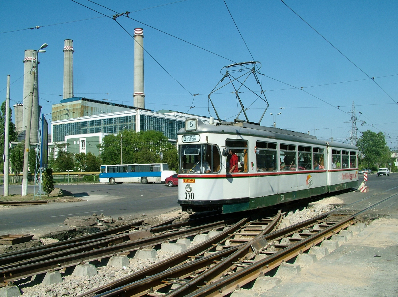 Яссы, MAN GT5 № 370; Яссы — Трамвайные линии и инфраструктура