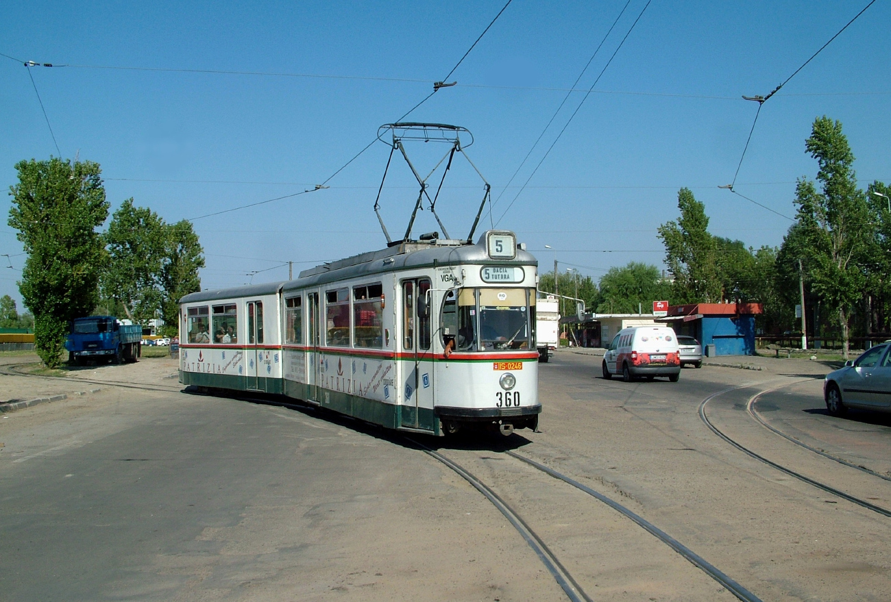 Iaşi, MAN GT5 — 360; Iaşi — Tramway Lines and Infrastructure