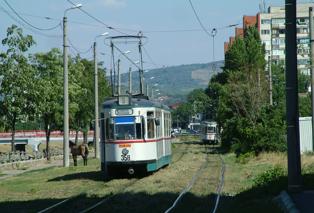 Яссы, MAN GT5 № 358; Яссы — Трамвайные линии и инфраструктура