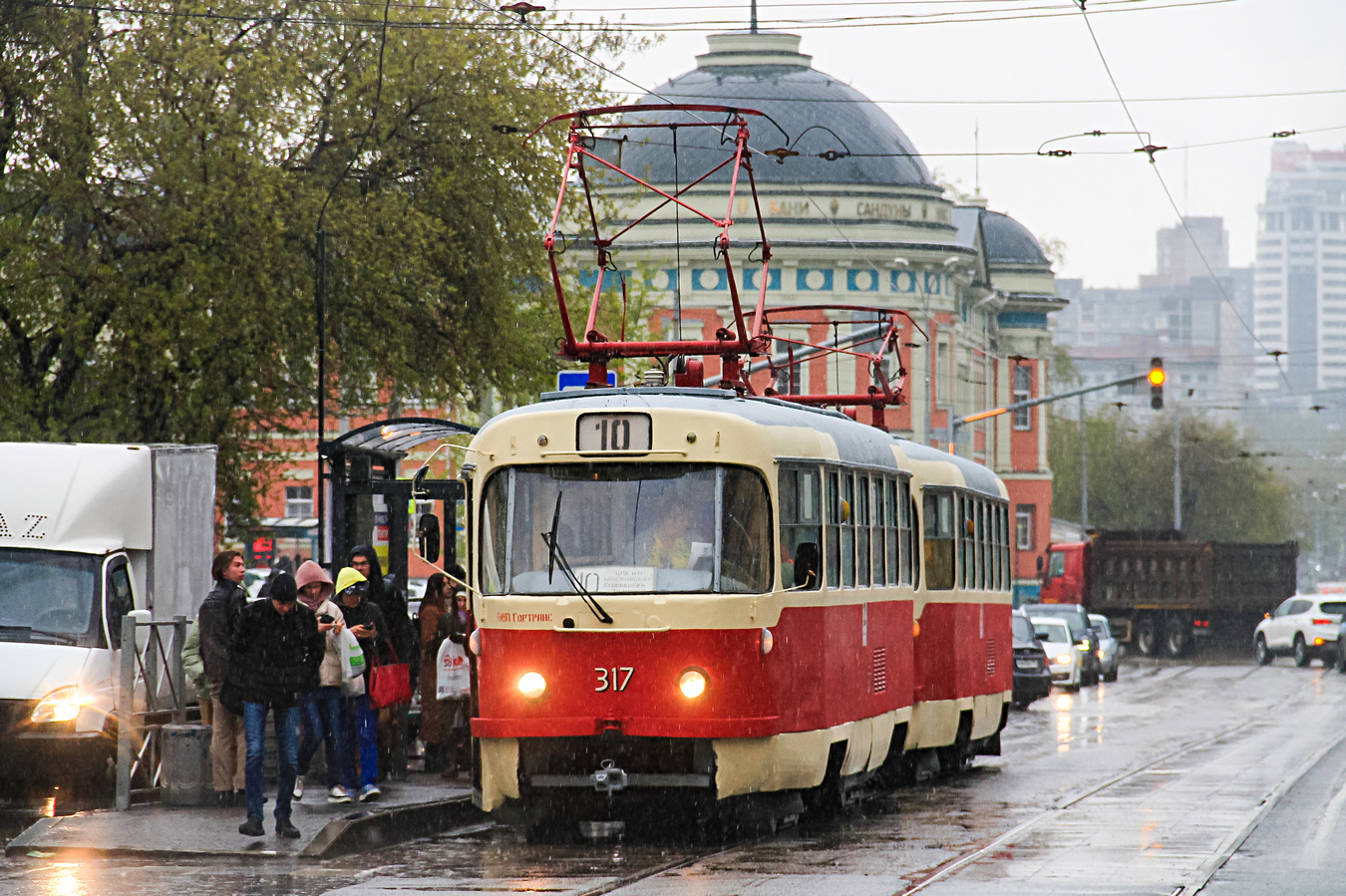 Екатеринбург, Tatra T3SU № 317