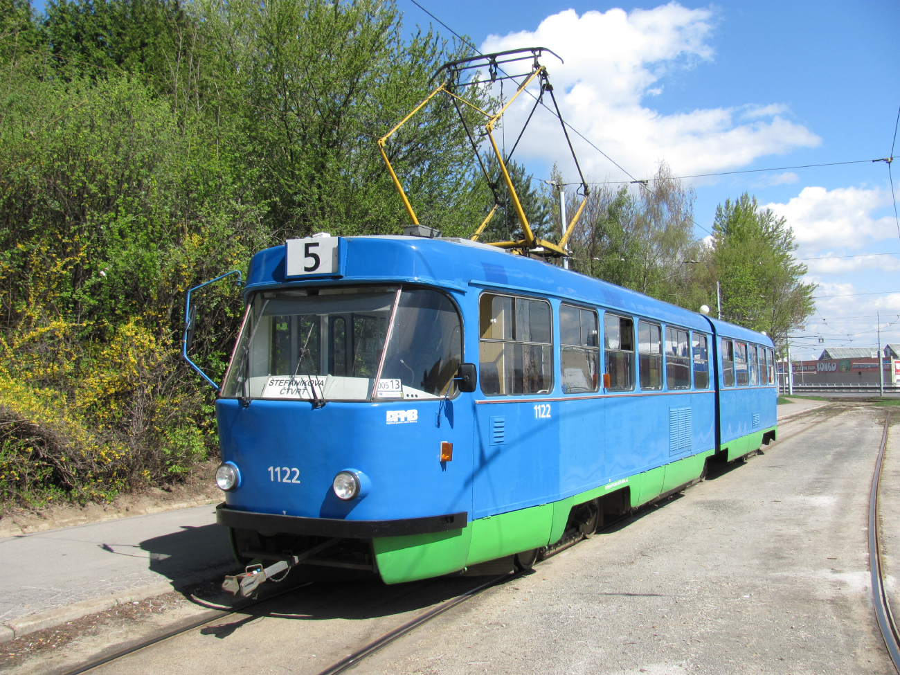 Брно, Tatra K2YU № 1122