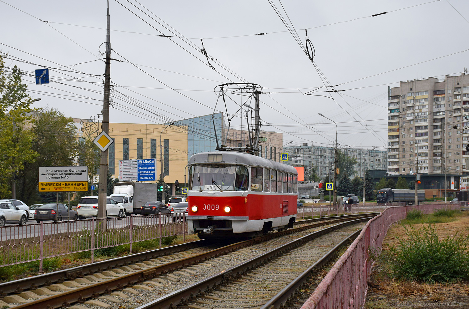 Volgograd, Tatra T3SU (2-door) # 3009