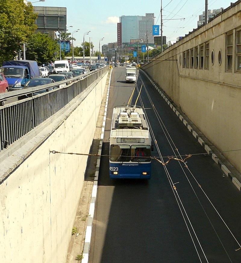 Москва, Тролза-5275.05 «Оптима» № 4523