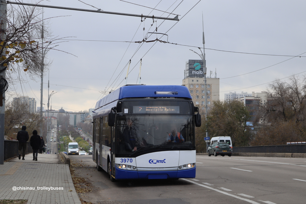 Кишинёв, Solaris Trollino III 12 AC № 3970