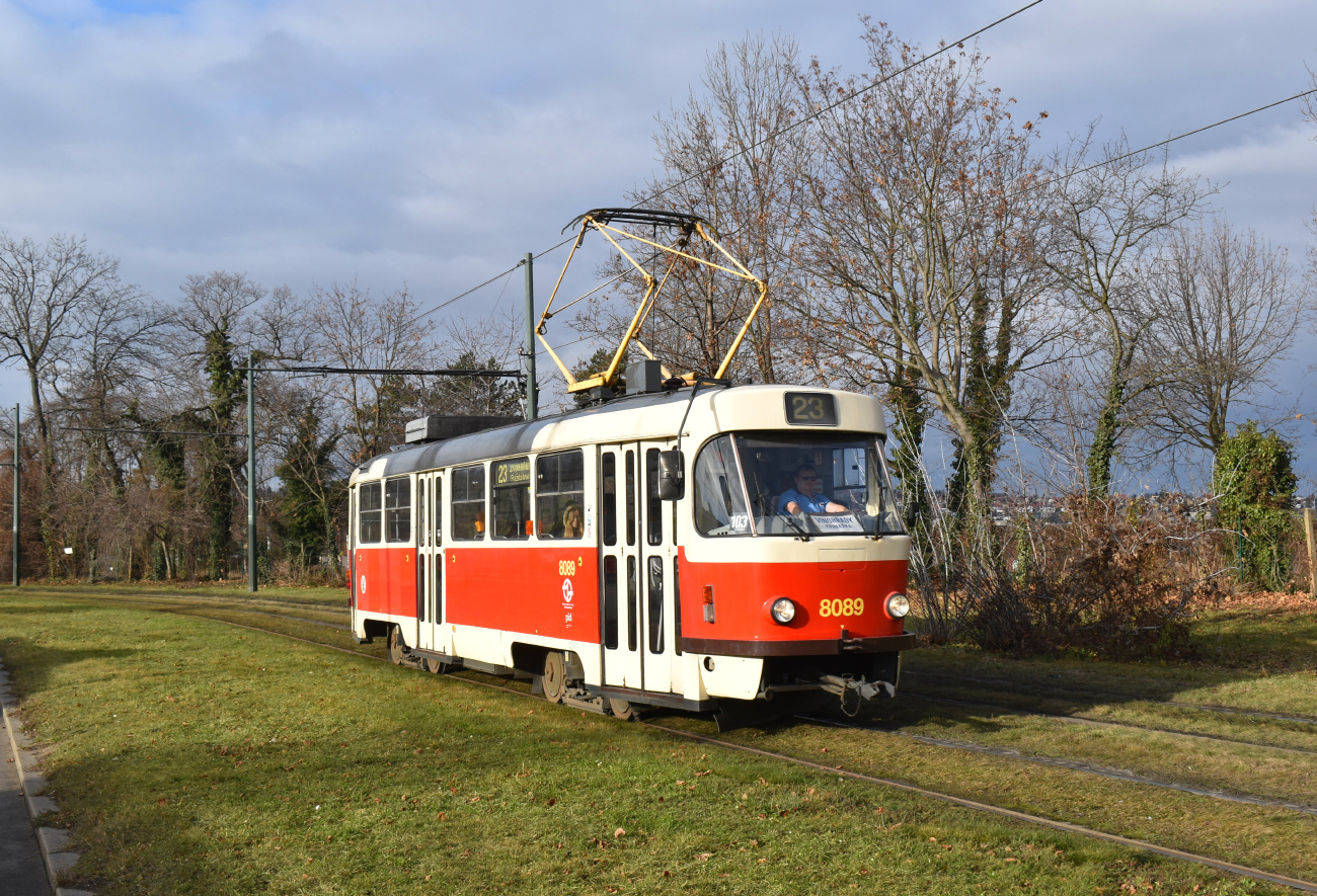 Прага, Tatra T3M2-DVC № 8089