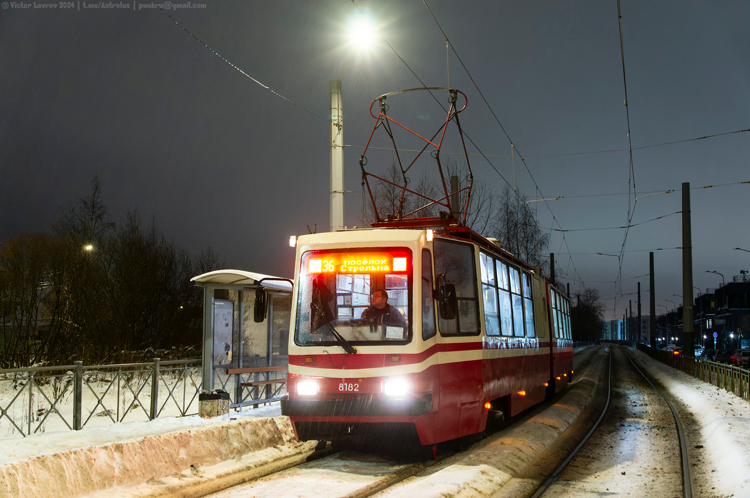 Санкт-Петербург, ЛВС-86К № 8182