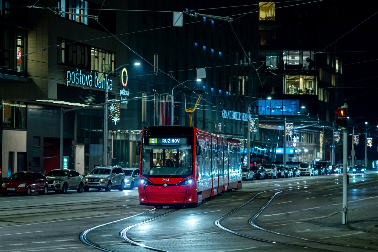 Братислава, Škoda 29T ForCity Plus № 7443