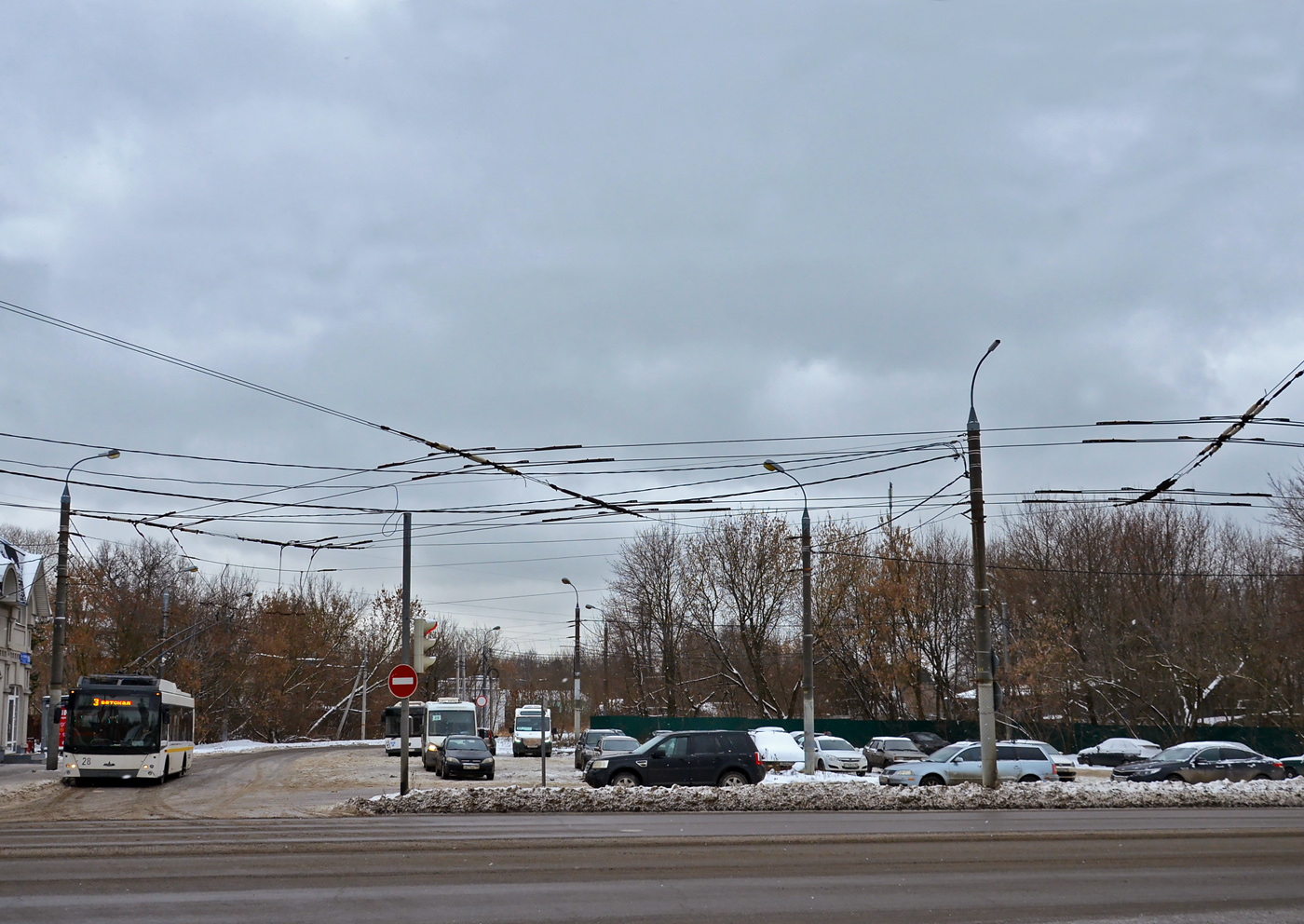 Vidnoïe — Trolleybus Lines and Infrastructure