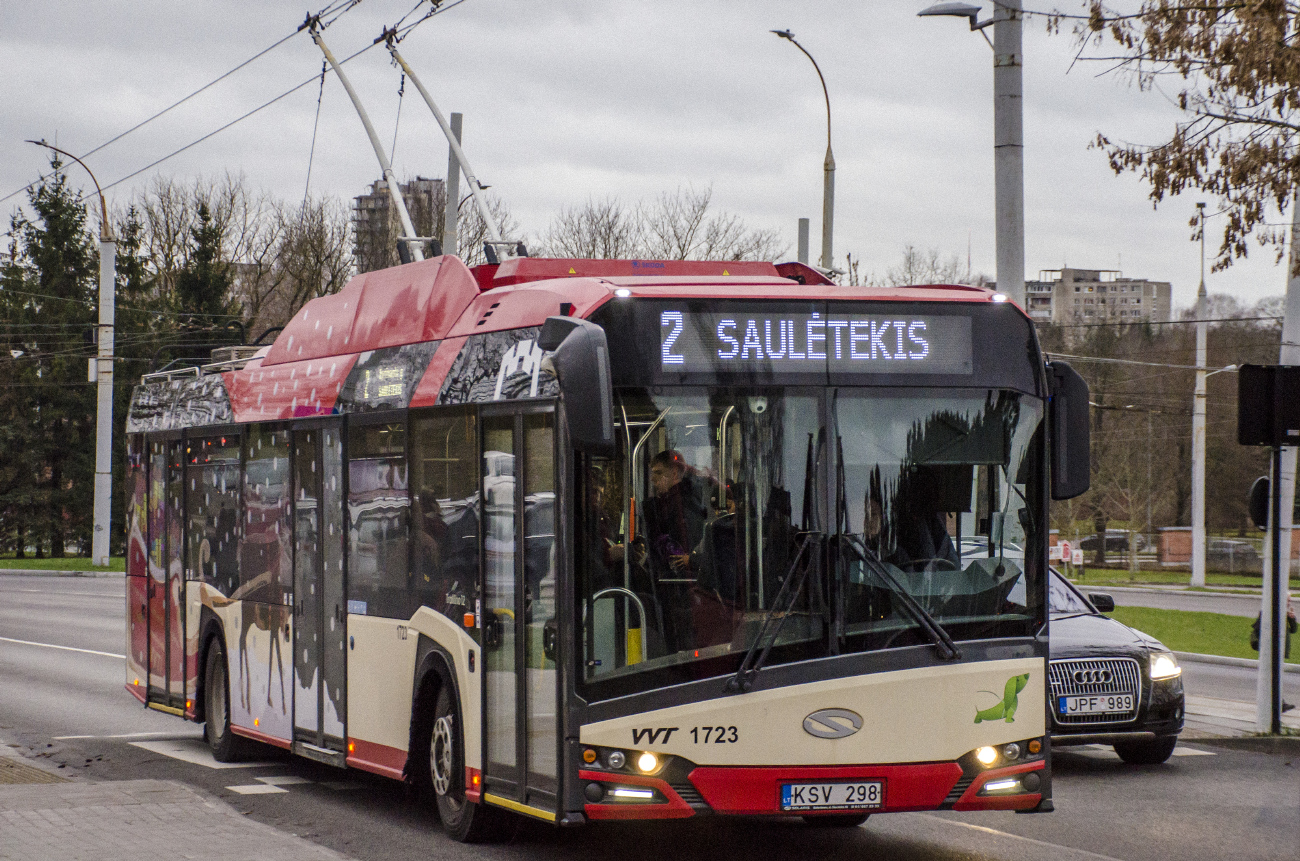 Vilnius, Solaris Trollino IV 12 Škoda № 1723